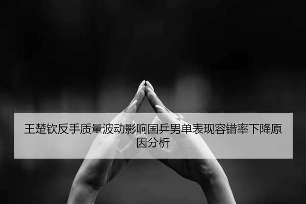 王楚钦反手质量波动影响国乒男单表现容错率下降原因分析